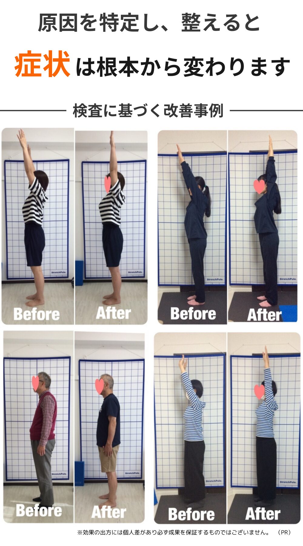 整体院ペインクリニカルラボ　原因を整えた改善事例