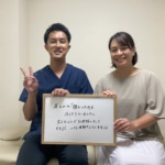 腰痛の方の写真