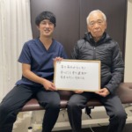 首の痛みの方の写真