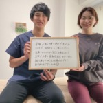 腰痛、姿勢改善の方の写真