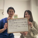 腰痛の方の写真