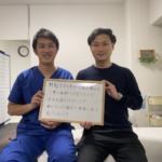 肩痛の方の写真