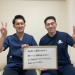 腰痛、肩こりの方の写真