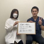 産後骨盤矯正、腰痛、肩こりの方の写真