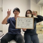 腰痛、膝痛の方の写真