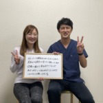 産後骨盤矯正、腰痛の方の写真