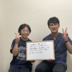 膝痛の方の写真