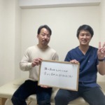 腰痛の方の写真